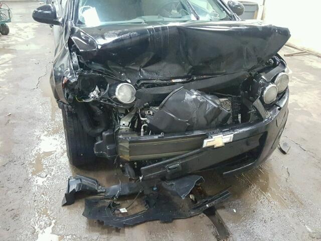 1G1JB5SH7C4193493 - 2012 CHEVROLET SONIC LS 黑色 照片 9