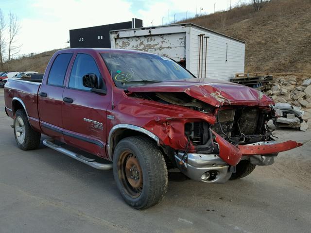 1D7HA18286S591984 - 2006 DODGE RAM 1500 S RED photo 1