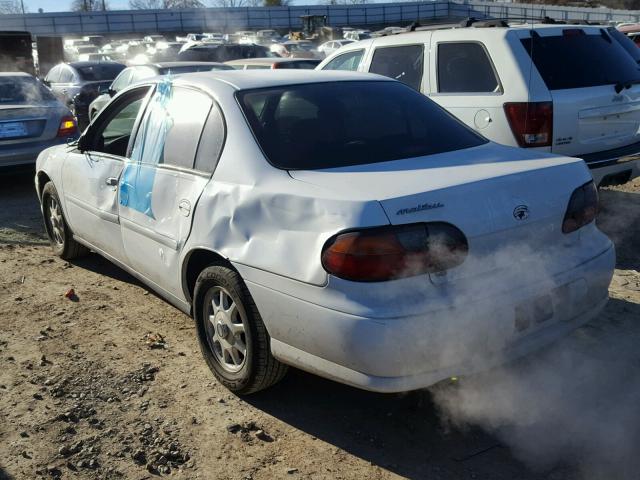 1G1ND52J22M657514 - 2002 CHEVROLET MALIBU WHITE photo 3