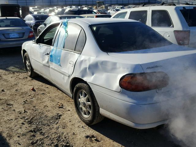 1G1ND52J22M657514 - 2002 CHEVROLET MALIBU WHITE photo 9