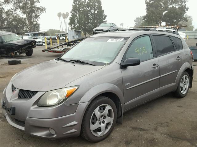 5Y2SL62864Z436407 - 2004 PONTIAC VIBE GRAY photo 2