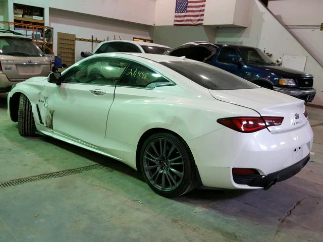 JN1FV7EK6HM611270 - 2017 INFINITI Q60 RED SP WHITE photo 3