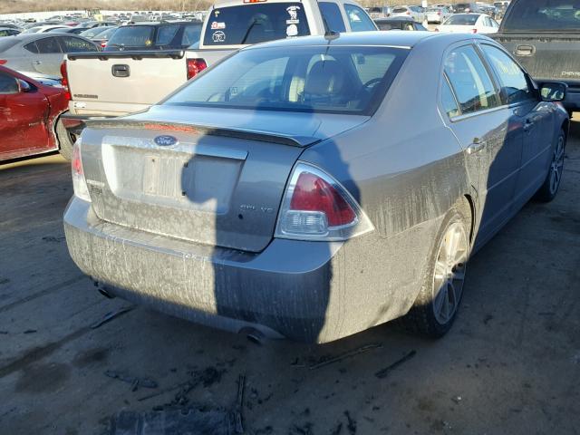 3FAHP08189R126413 - 2009 FORD FUSION SEL SILVER photo 4