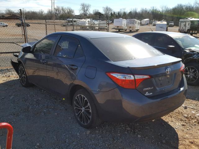 5YFBURHEXGP456055 - 2016 TOYOTA COROLLA L CHARCOAL photo 3