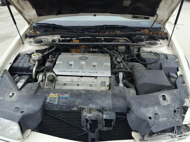 1G6EL12Y51B103204 - 2001 CADILLAC ELDORADO E WHITE photo 7