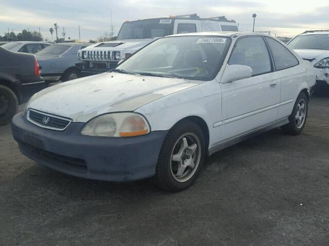 1HGEJ8249WL018250 - 1998 HONDA CIVIC EX WHITE photo 2