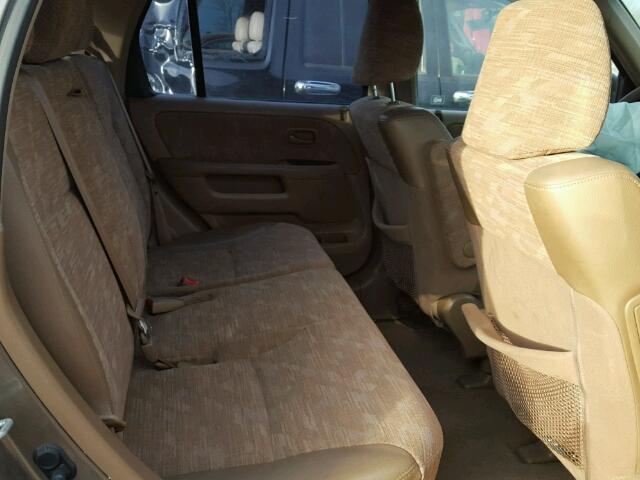 JHLRD78514C015408 - 2004 HONDA CR-V LX BROWN photo 6