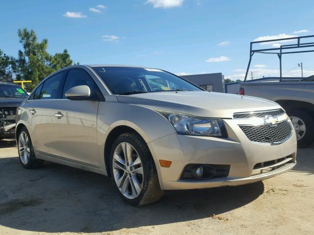 1G1PH5SC9C7145697 - 2012 CHEVROLET CRUZE LTZ GOLD photo 1