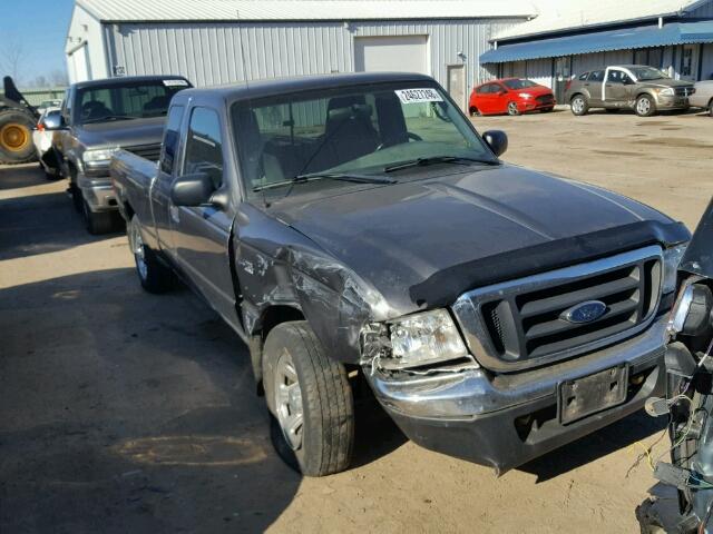 1FTYR14E85PA90775 - 2005 FORD RANGER SUP GRAY photo 1