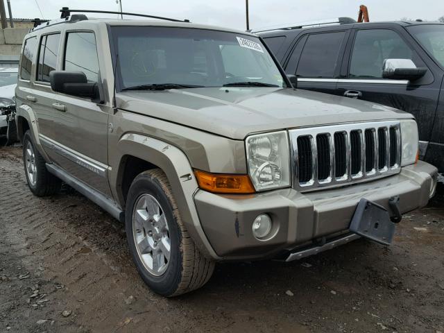1J8HG58206C275739 - 2006 JEEP COMMANDER TAN photo 1