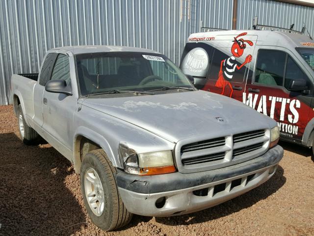 1B7GL32X92S503325 - 2002 DODGE DAKOTA SPO SILVER photo 1