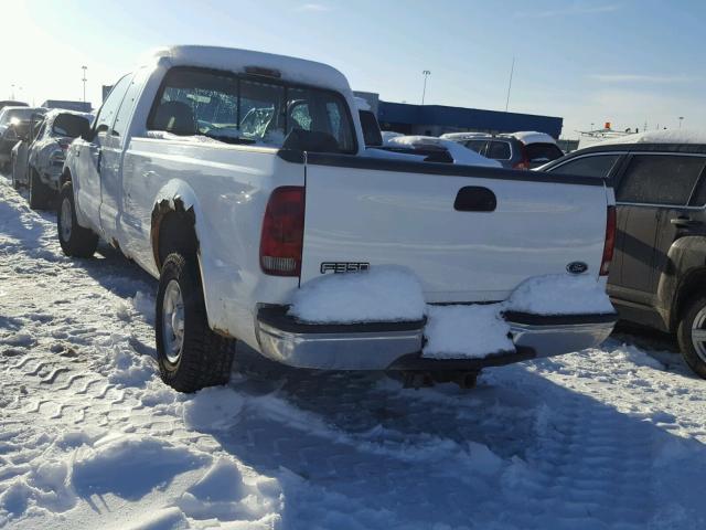 1FTSX30L02EB41933 - 2002 FORD F350 SRW S WHITE photo 3