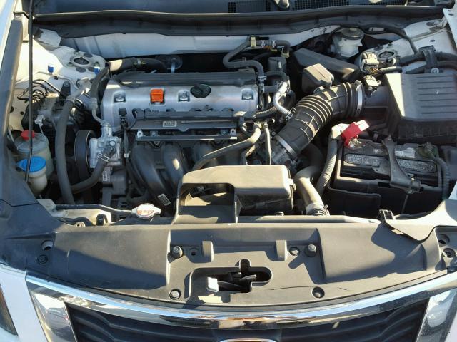 1HGCP26319A059671 - 2009 HONDA ACCORD LX WHITE photo 7