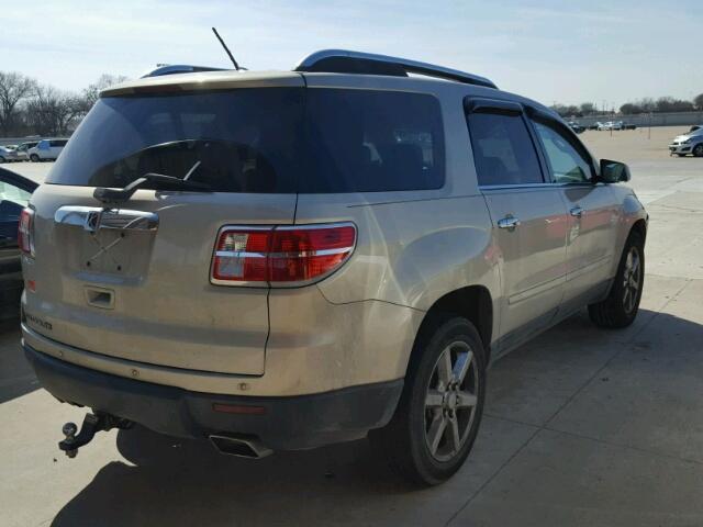 5GZER33748J159940 - 2008 SATURN OUTLOOK XR თაფლისფერი ფოტო 4