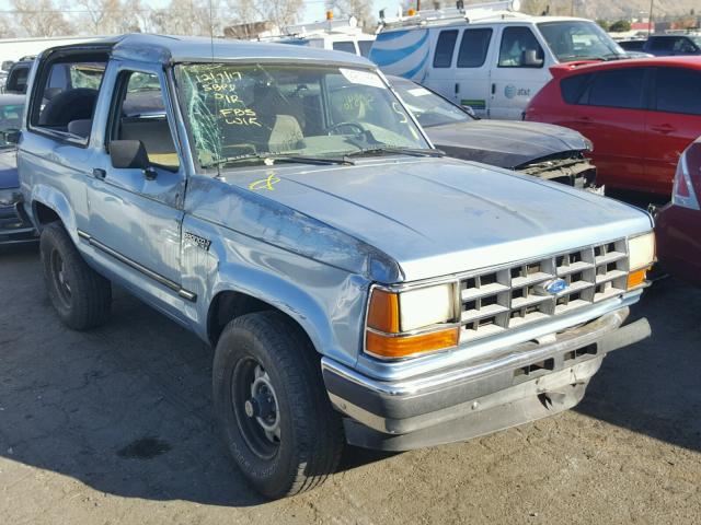 1FMCU14T1KUC33579 - 1989 FORD BRONCO II BLUE photo 1