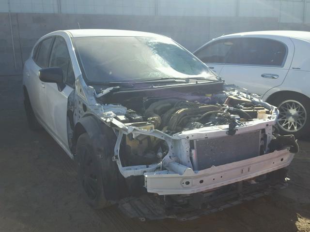 4S3GTAA63H3703701 - 2017 SUBARU IMPREZA WHITE photo 1