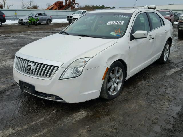 3MEHM0JA0AR614920 - 2010 MERCURY MILAN PREM WHITE photo 2