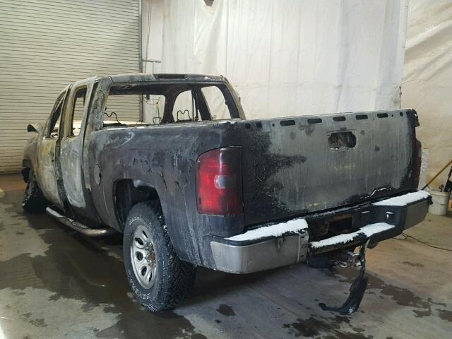 2GCEK19C471708642 - 2007 CHEVROLET SILVERADO BURN photo 3