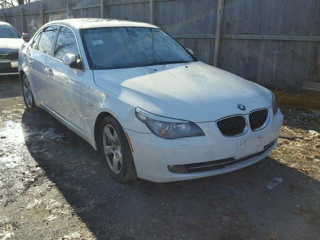 WBANW13598CZ85195 - 2008 BMW 535 I WHITE photo 1