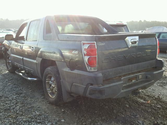 3GNEC13T53G130775 - 2003 CHEVROLET AVALANCHE GRAY photo 3