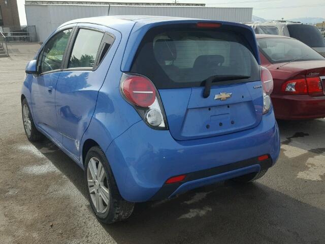 KL8CC6S99FC744568 - 2015 CHEVROLET SPARK 1LT BLUE photo 3