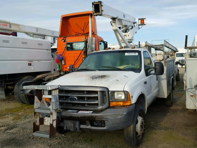 1FDXF46S7XEC10553 - 1999 FORD F450 SUPER WHITE photo 2