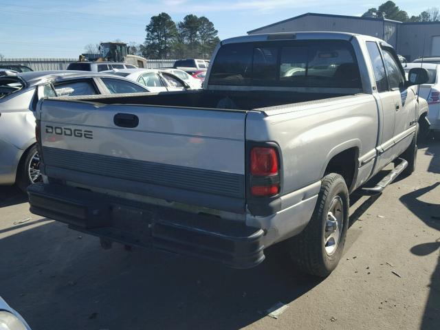 1B7HC13ZXWJ122023 - 1998 DODGE RAM 1500 SILVER photo 4