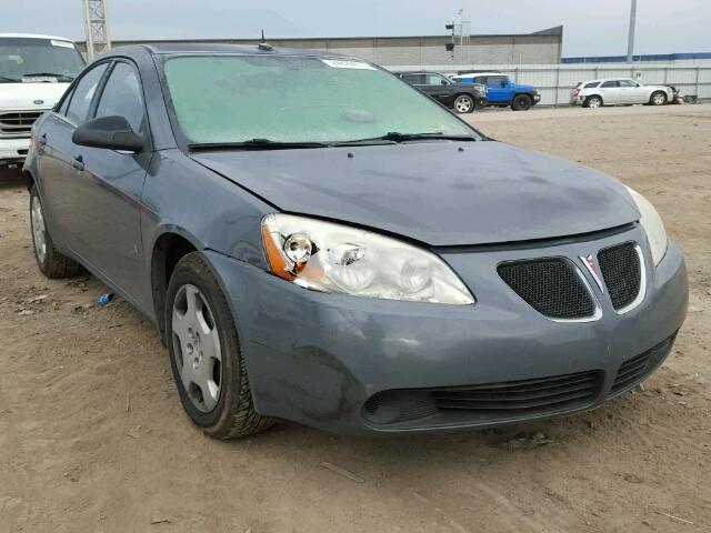 1G2ZF57B284137931 - 2008 PONTIAC G6 VALUE L GRAY photo 1