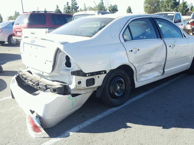 3FAHP081X9R145724 - 2009 FORD FUSION SEL WHITE photo 9