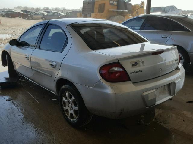 1B3ES56C45D176789 - 2005 DODGE NEON SXT GOLD photo 3