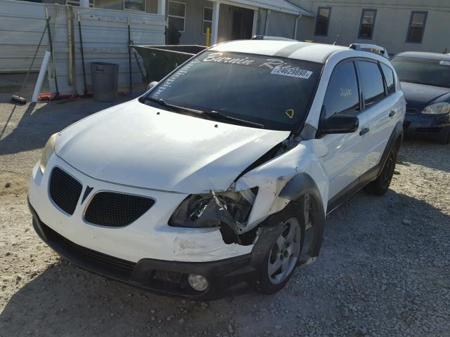 5Y2SL65867Z400068 - 2007 PONTIAC VIBE WHITE photo 2