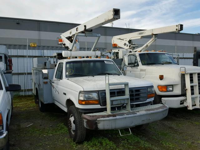 1FDLF47G9VEB91509 - 1997 FORD F SUPER DU WHITE photo 1