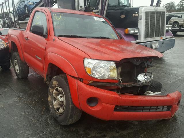 5TENX62N67Z450615 - 2007 TOYOTA TACOMA PRE RED photo 1