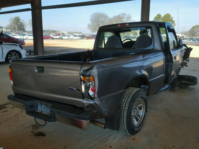 1FTYR10V9XPB78839 - 1999 FORD RANGER GRAY photo 4