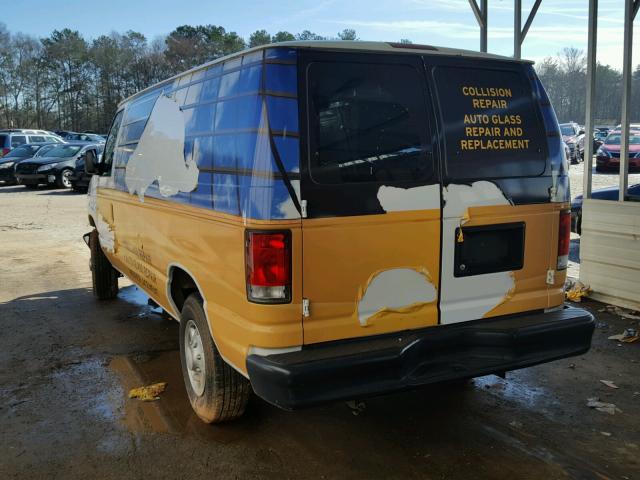 1FTNE1EW3EDA66214 - 2014 FORD ECONOLINE WHITE photo 3