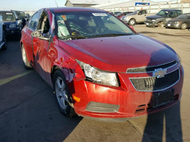 1G1PF5SC6C7227683 - 2012 CHEVROLET CRUZE LT RED photo 1