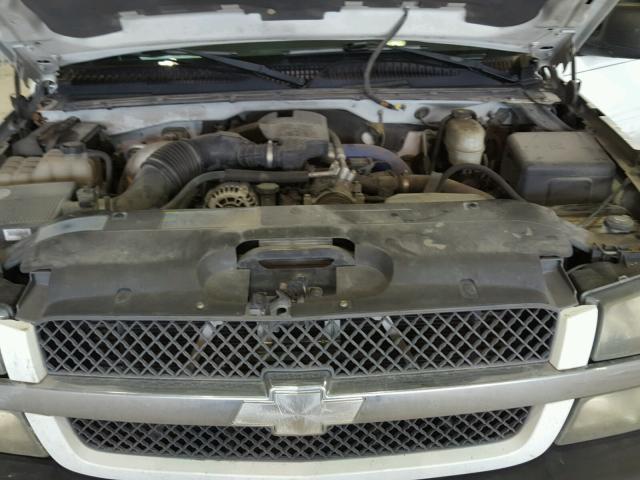 1GCHC29153E124015 - 2003 CHEVROLET SILVERADO WHITE photo 7