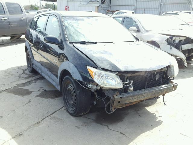 5Y2SL65867Z402127 - 2007 PONTIAC VIBE BLACK photo 1