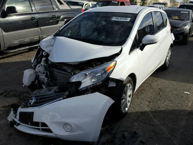 3N1CE2CP9FL401385 - 2015 NISSAN VERSA NOTE WHITE photo 2