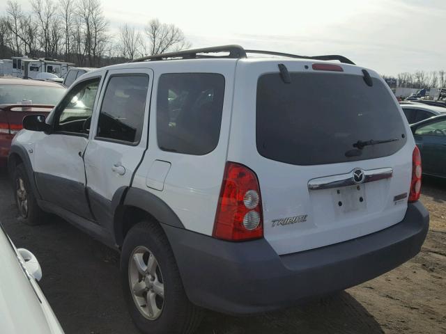 4F2YZ02Z05KM30207 - 2005 MAZDA TRIBUTE I WHITE photo 3