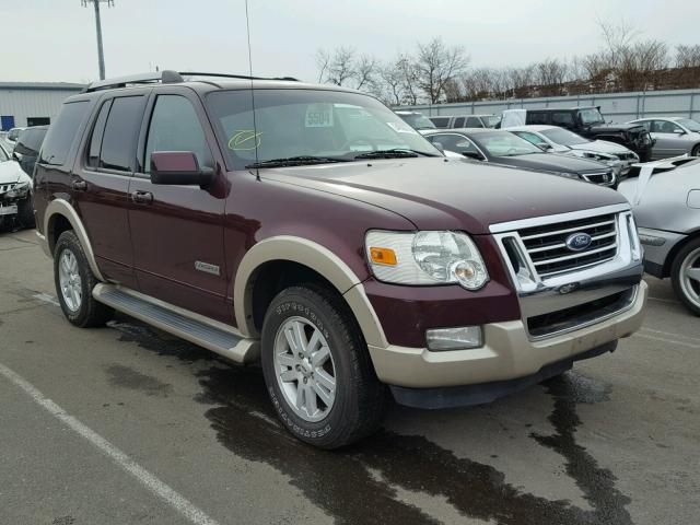 1FMEU64E57UB05120 - 2007 FORD EXPLORER E BLACK photo 1