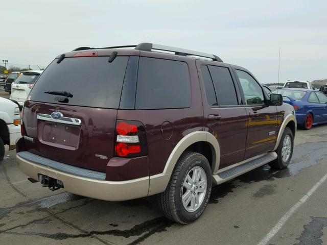 1FMEU64E57UB05120 - 2007 FORD EXPLORER E BLACK photo 4