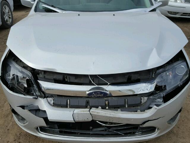 3FAHP0HA0AR169261 - 2010 FORD FUSION SE SILVER photo 7