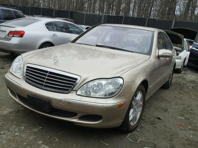 WDBNF67J46A482074 - 2006 MERCEDES-BENZ S 350 BEIGE photo 2