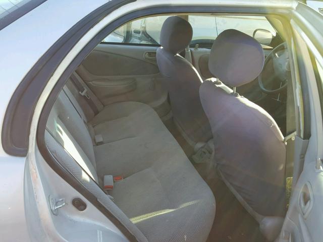 1Y1SK5280YZ423151 - 2000 CHEVROLET GEO PRIZM 银色 照片 6