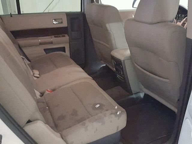 2FMEK62CX9BA24436 - 2009 FORD FLEX SEL თეთრი ფოტო 6