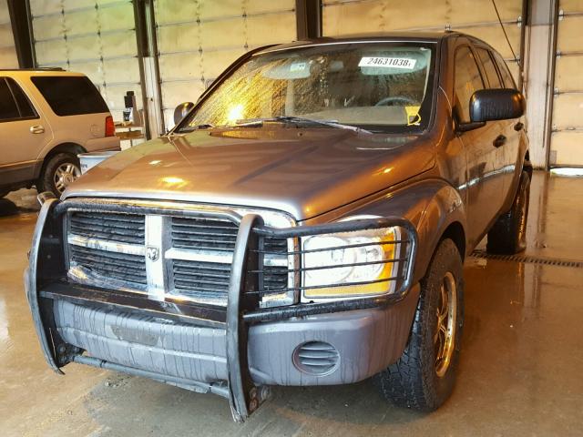 1D4HB38N54F132238 - 2004 DODGE DURANGO ST GRAY photo 2