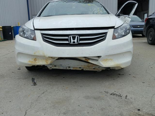 1HGCP2F68CA078624 - 2012 HONDA ACCORD SE WHITE photo 9