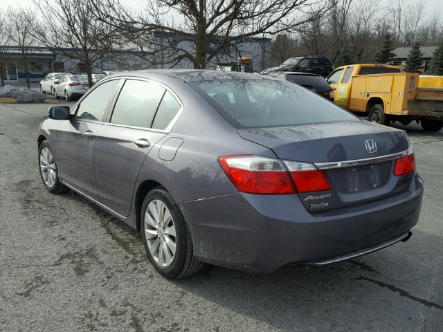 1HGCR2E71FA252672 - 2015 HONDA ACCORD EX GRAY photo 3