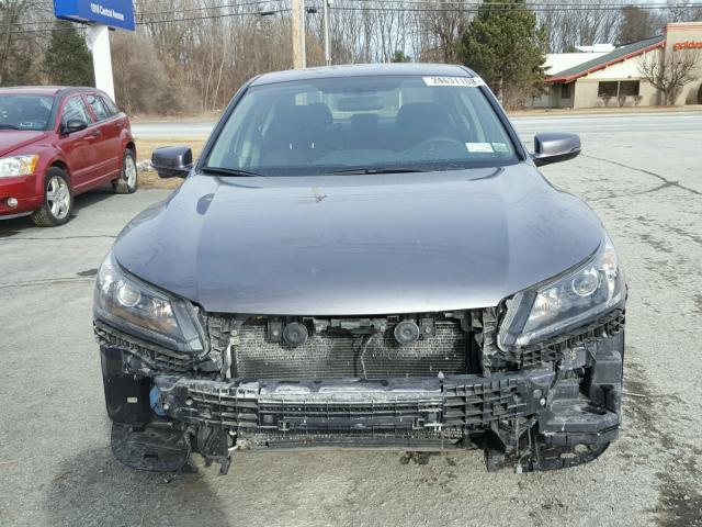 1HGCR2E71FA252672 - 2015 HONDA ACCORD EX GRAY photo 9